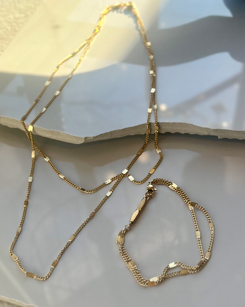 Double Chain Necklace