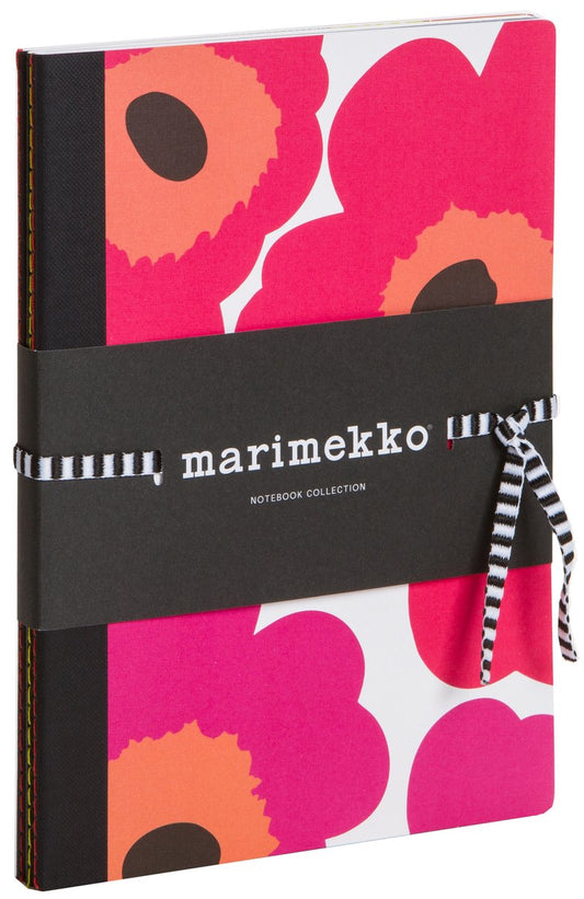 Marimekko Unikko/Poppies Notebook Set