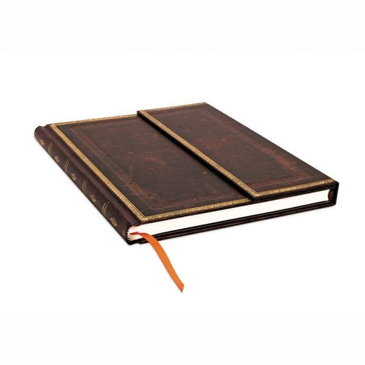 Black Moroccan Leather Journal