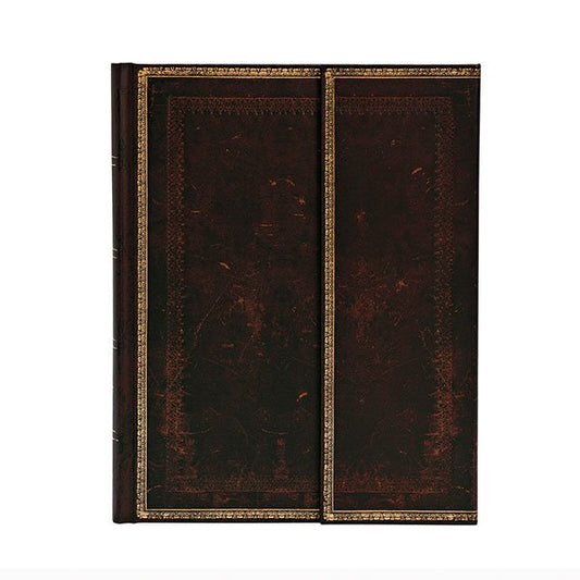 Black Moroccan Leather Journal