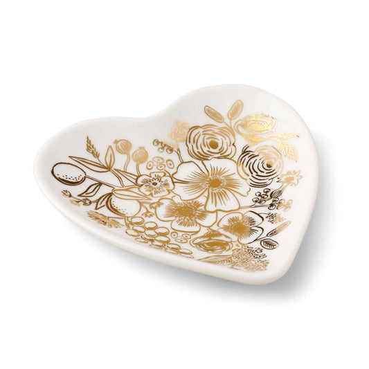 Colette Porcelain Heart Ring Dish