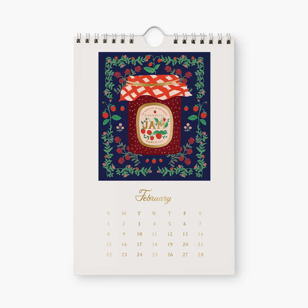Country Farm Kitchen Calendar 2026