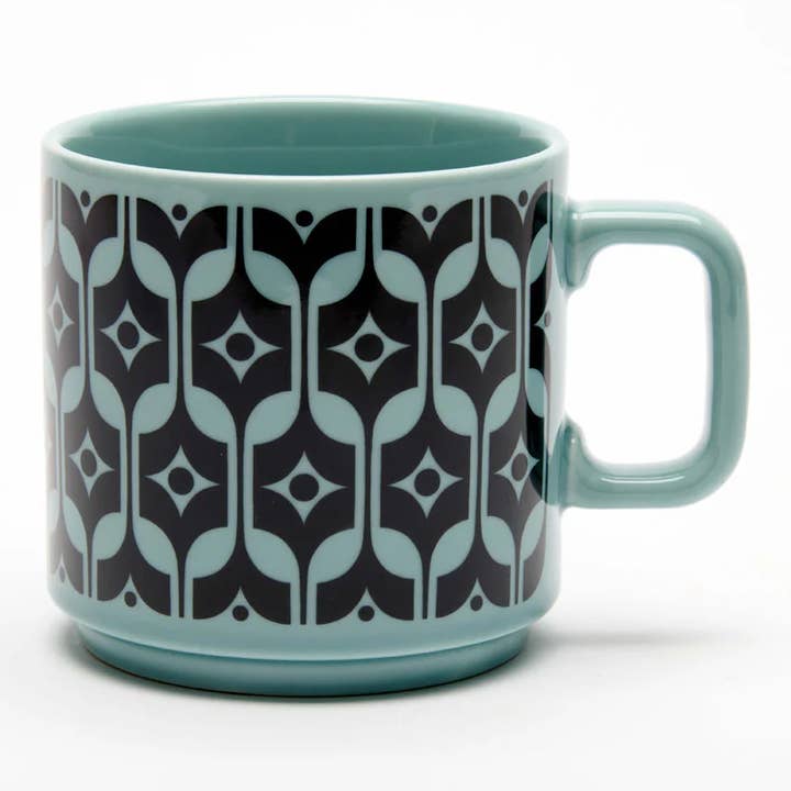 Magpie X Hornsea Heirloom Teal Mug