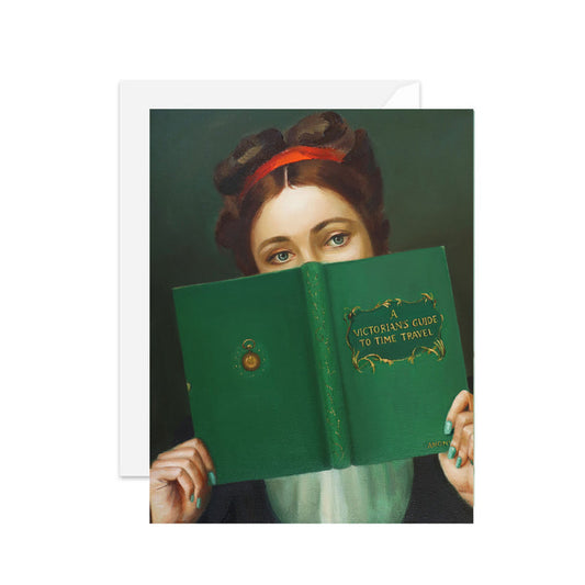 A Victorian's Guide To Time Travel Card