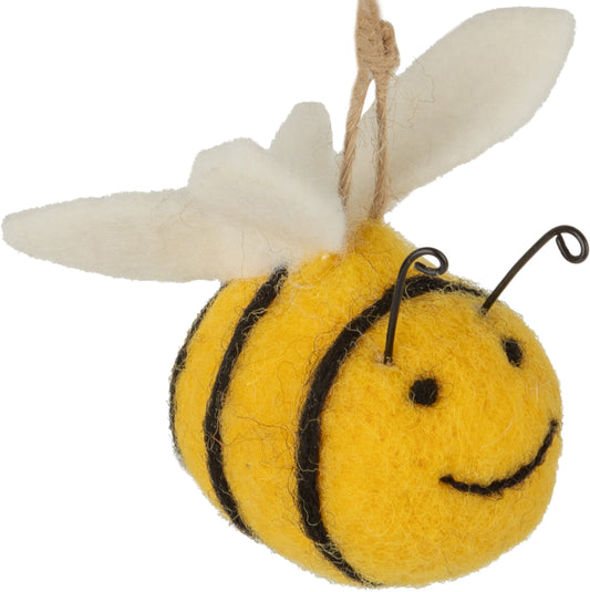 Felt Bee Ornament