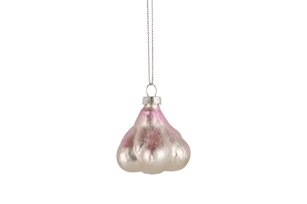 Onion Glass Ornament
