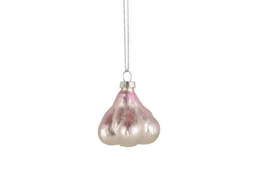 Onion Glass Ornament