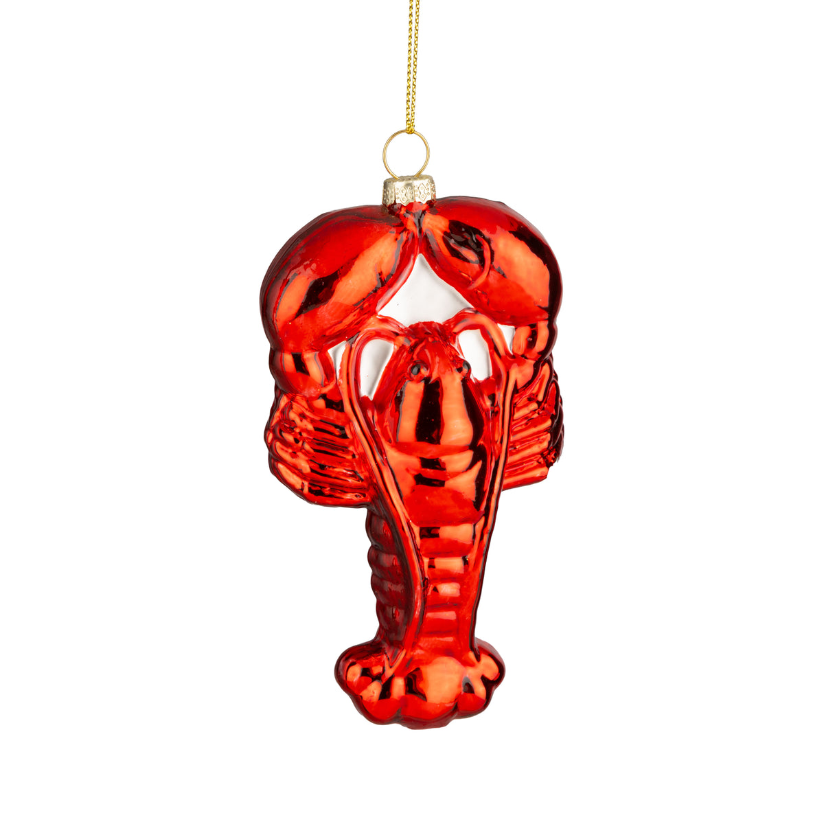 Lobster Glass Ornament