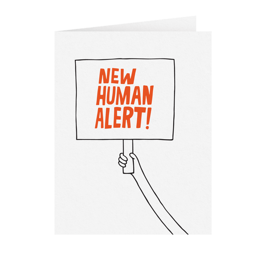 New Human Alert Card
