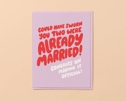 Already Married!? Card