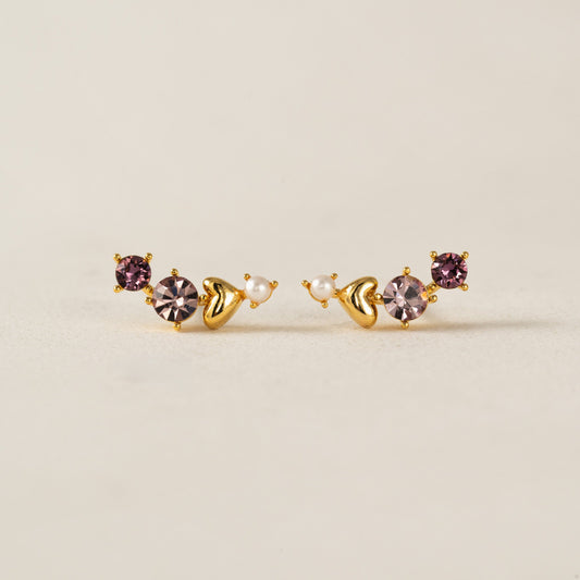 Amorette Climber Earrings