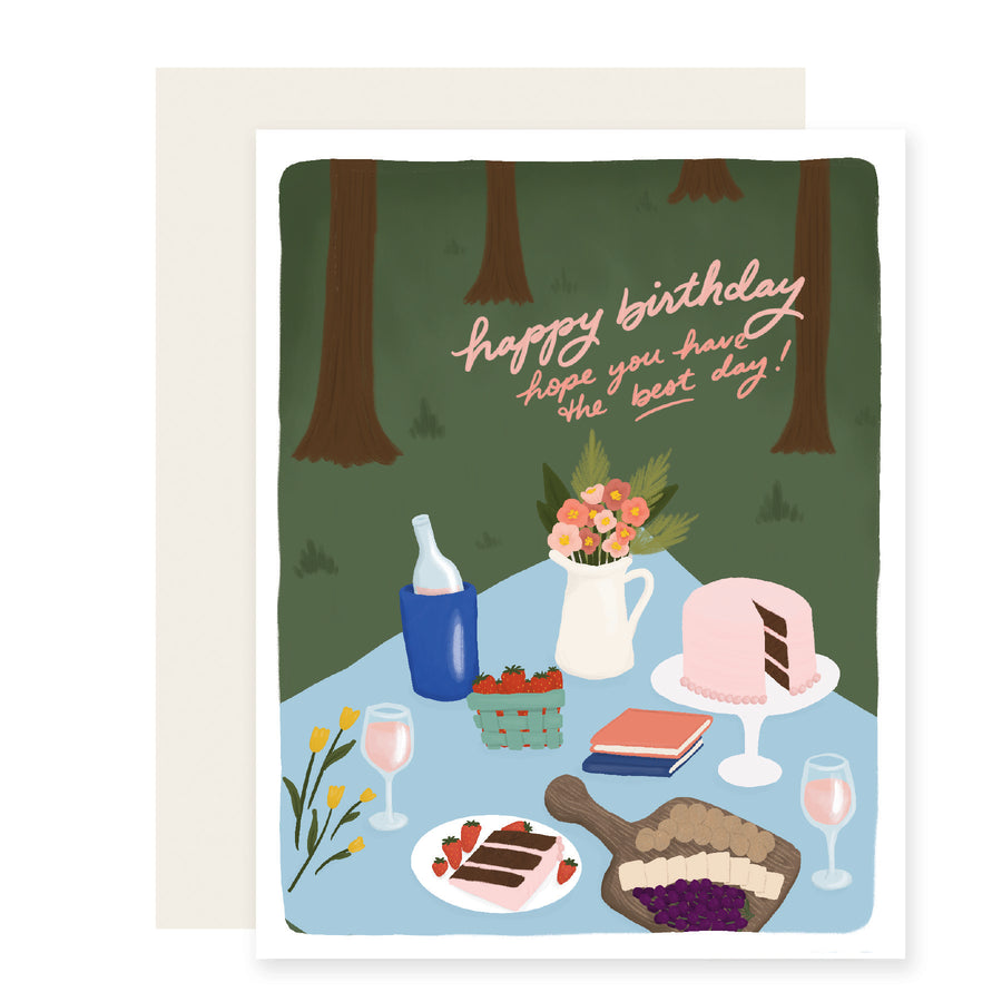 Best Picnic Birthday Card