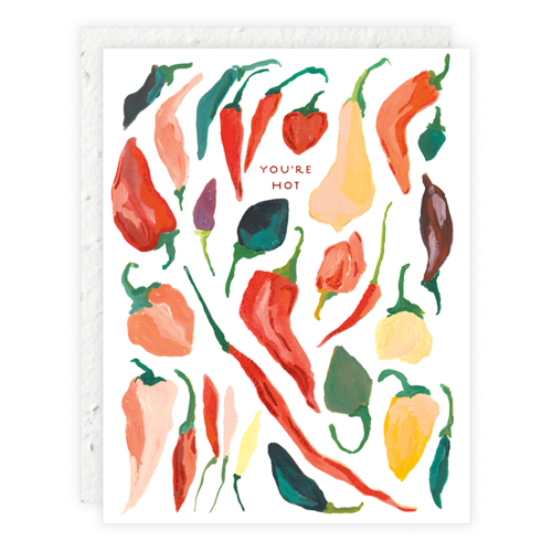 Hot Peppers Card