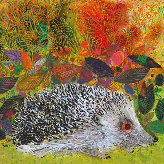 Hedgehog in my Garden Card