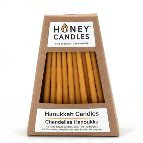 Beeswax Hanukkah Candles