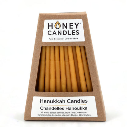 Beeswax Hanukkah Candles