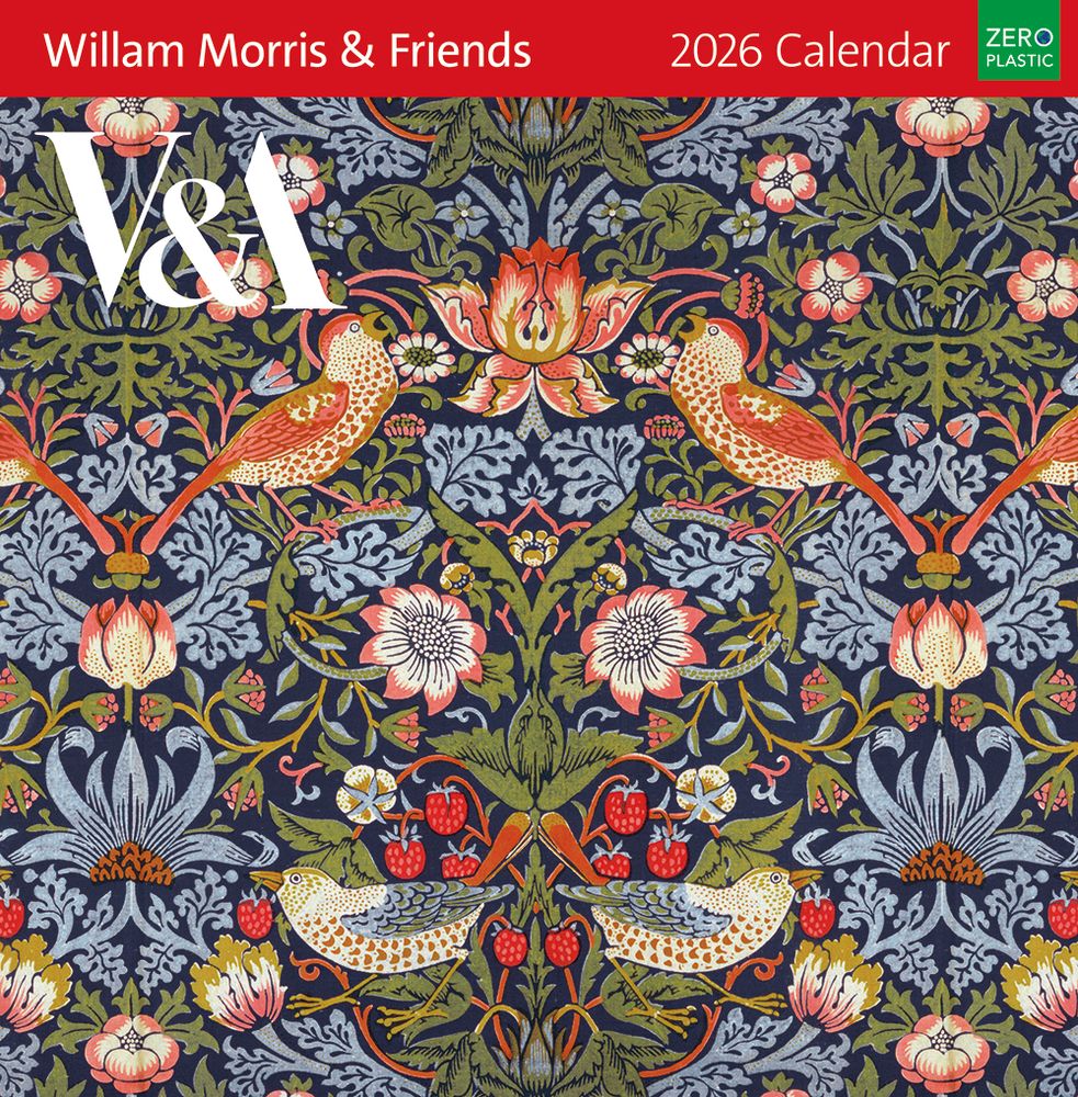 William Morris & Friends 2026 Wall Calendar