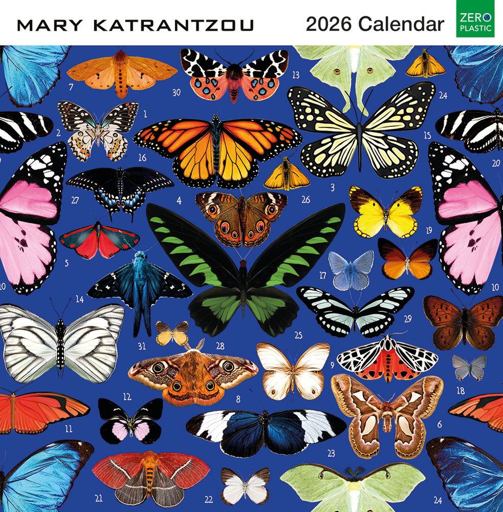 Mary Katrantzou 2026 Wall Calendar