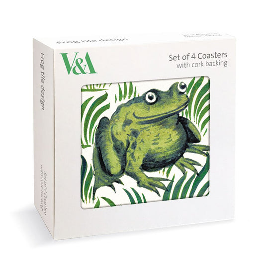 V&A Frog Tile Coasters