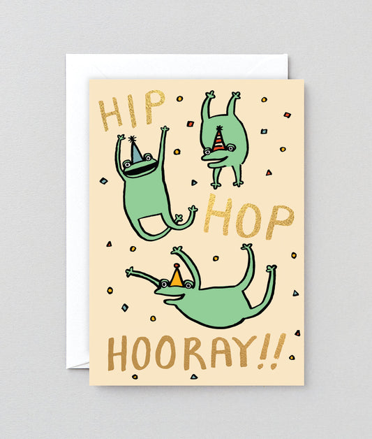 Hip Hop Hooray Birthday Card