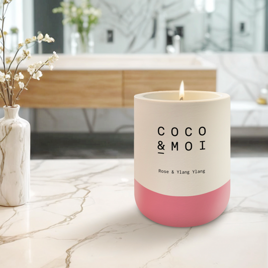 Rose & Ylang Ylang Candle
