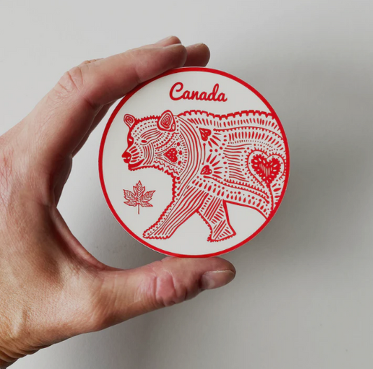 Canada Bear Sticker