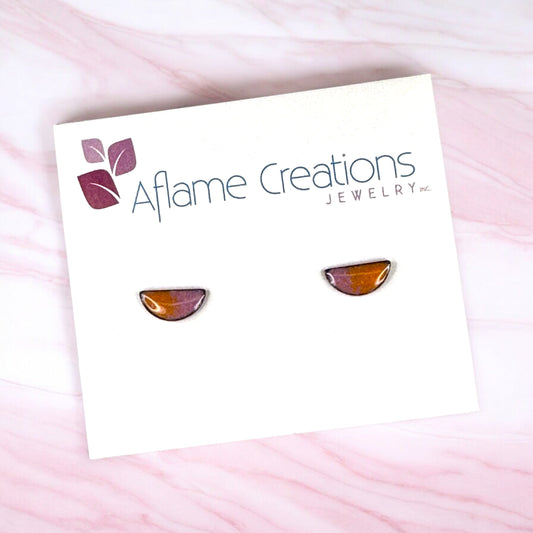 Slice Stud Earrings