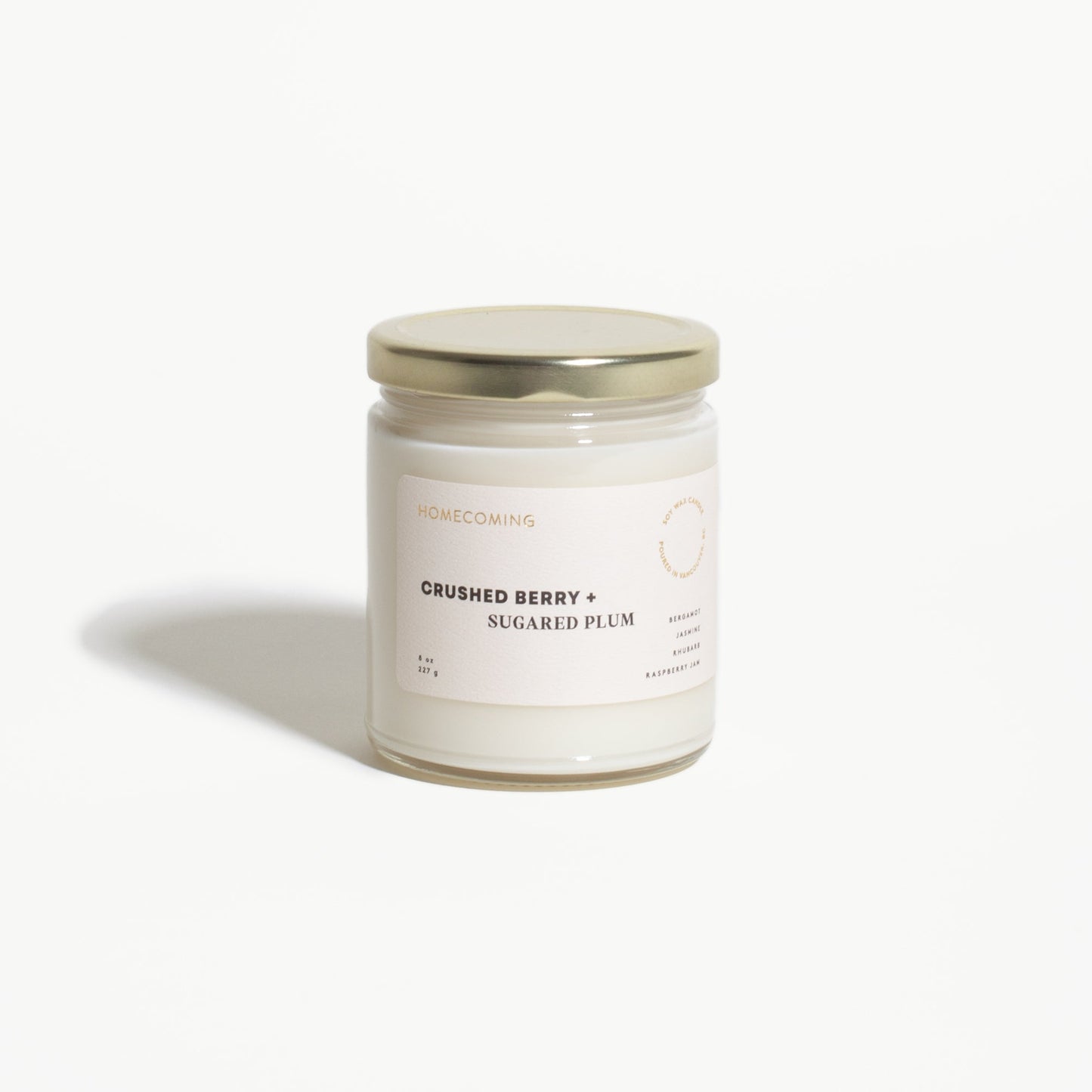 Crushed Berry & Sugared Plum Soy Wax Candle