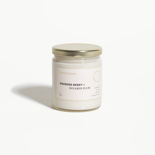 Crushed Berry & Sugared Plum Soy Wax Candle