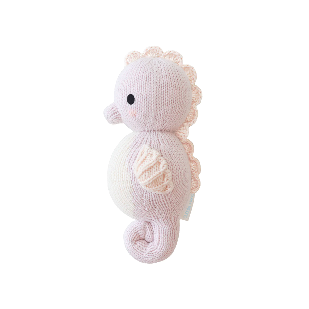 Baby Seahorse Handknit Plushie