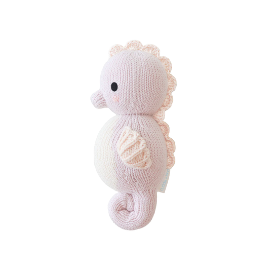 Baby Seahorse Handknit Plushie