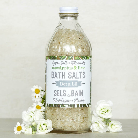 Eucalyptus & Lime Bath Salts