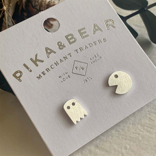 "Pac-Attack" Arcade Stud Earrings