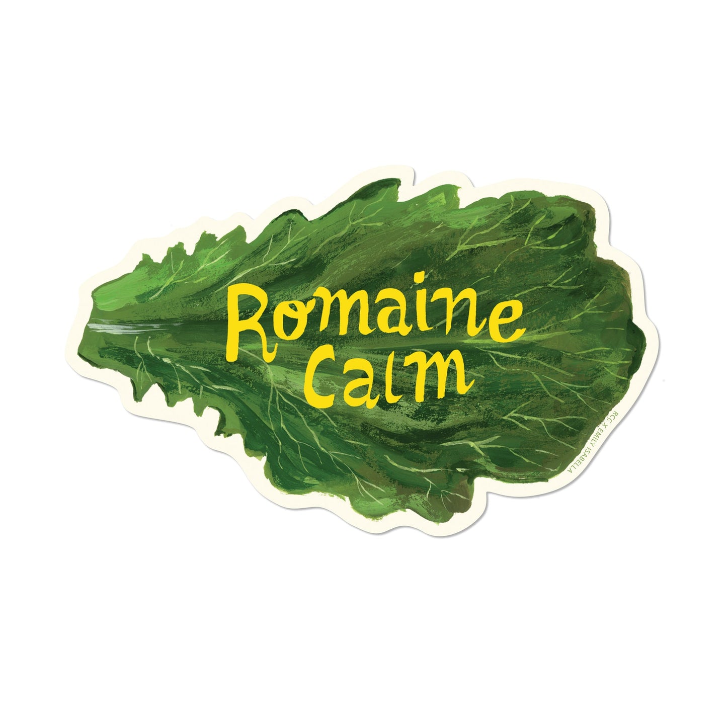 Romaine Calm Sticker