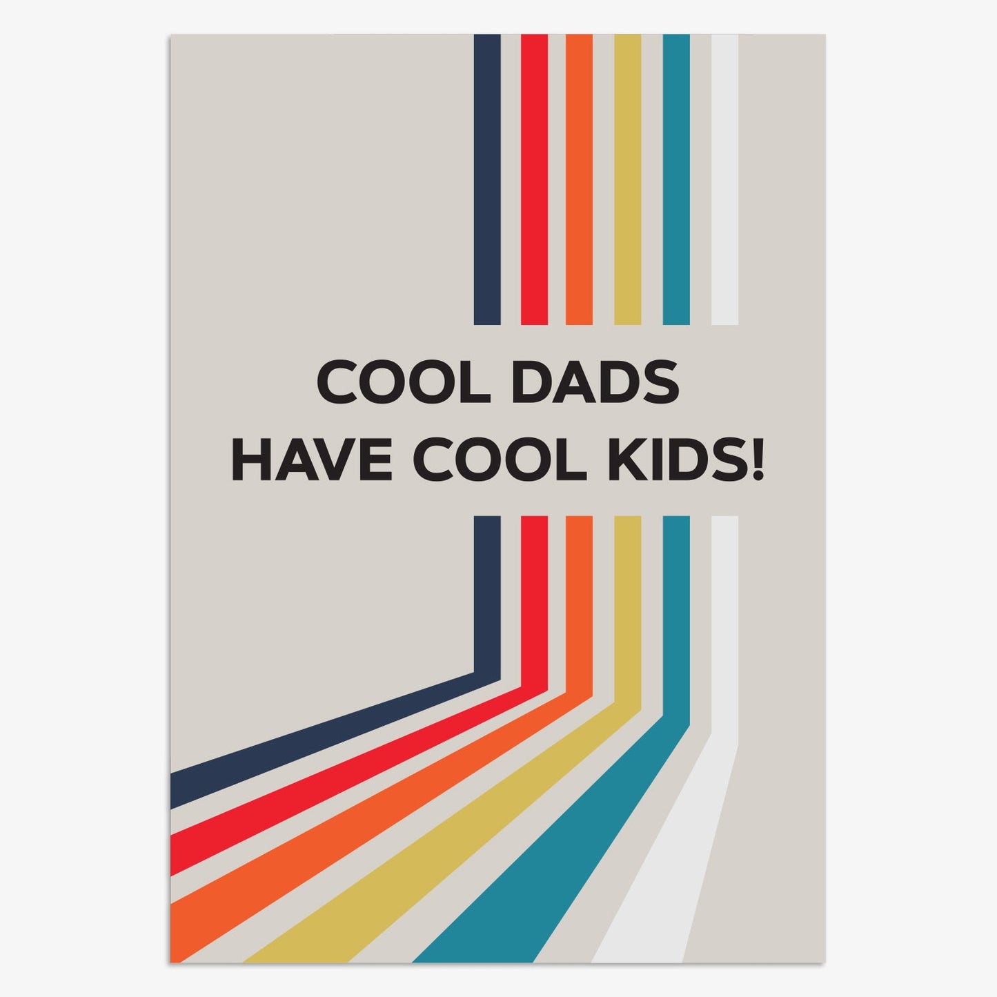 Cool Dads, Cool Kids Card