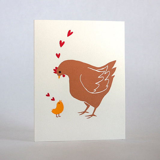 Mother Hen Love Card