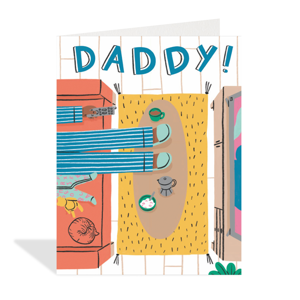 Relaxed Dad Card