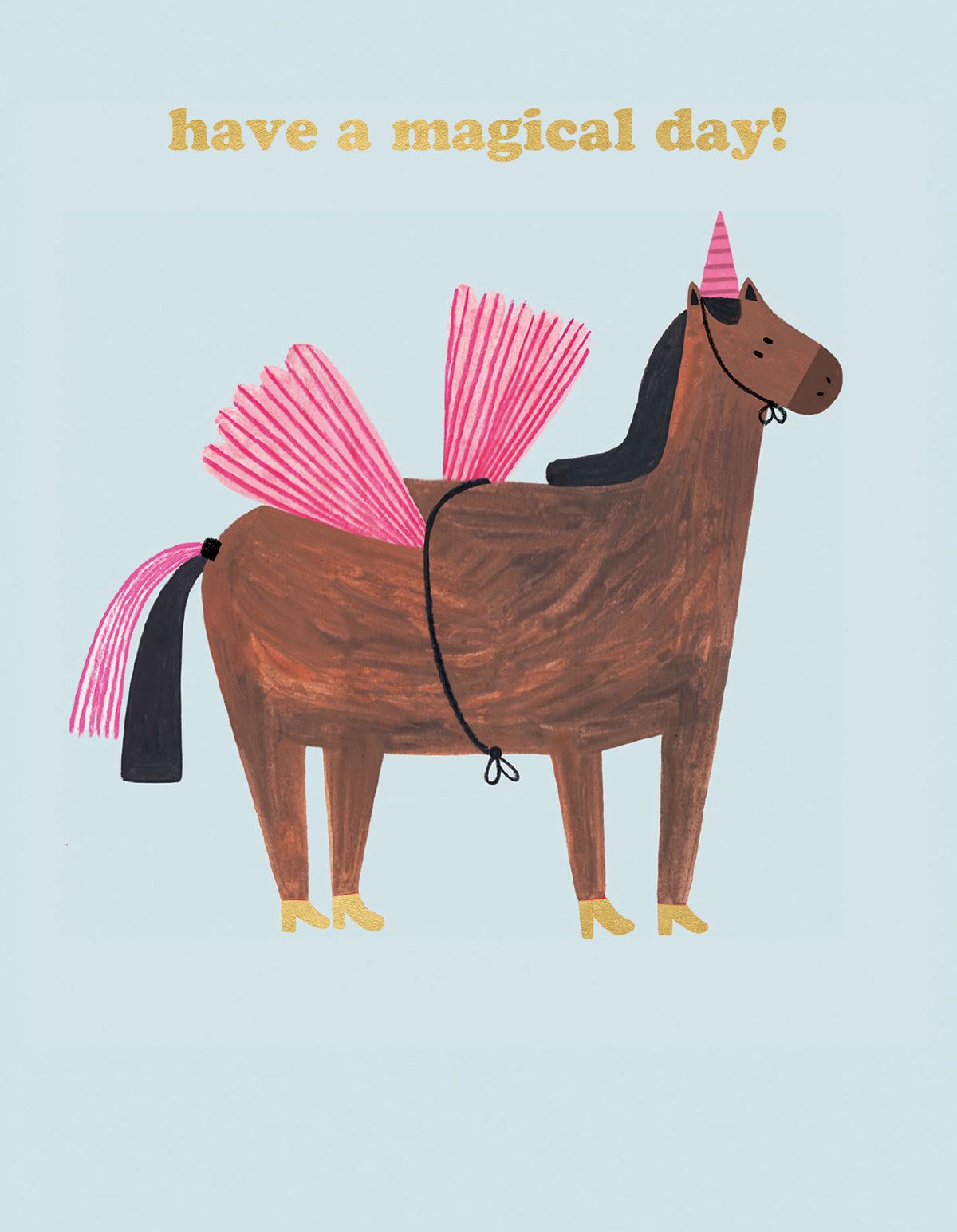Unicorn Birthday Card