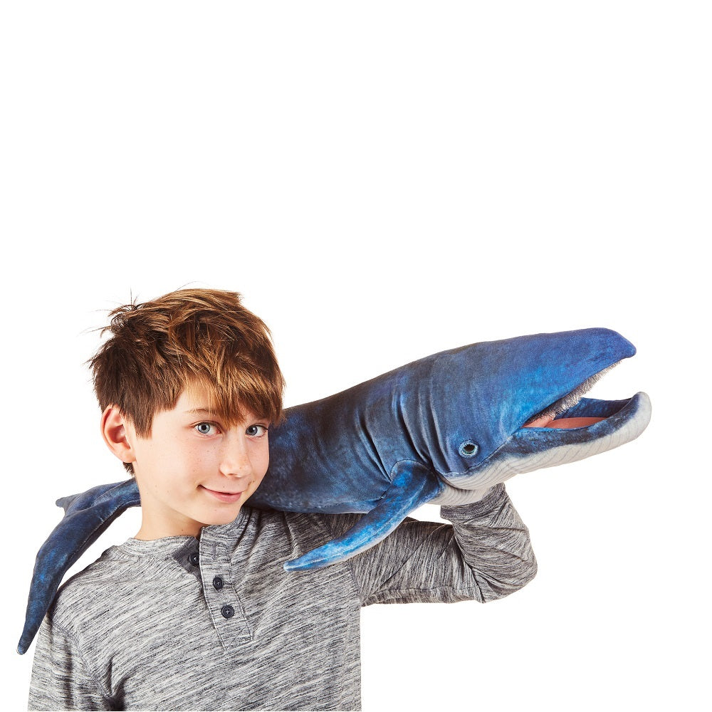 Blue Whale Hand Puppet