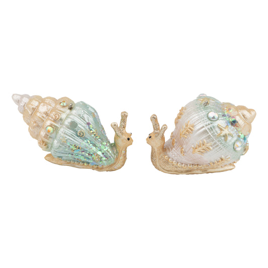 Resin Sea Snail Ornament