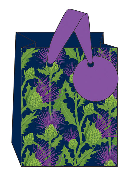Purple Flowers Gift Bag