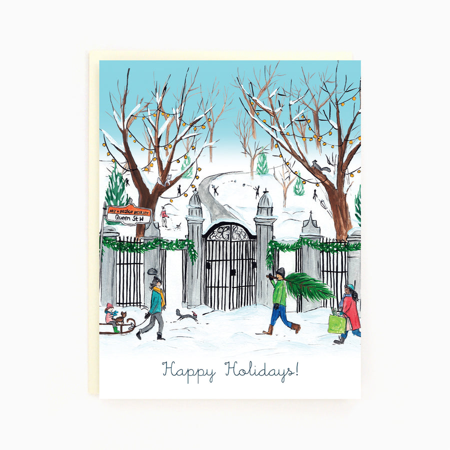 Toronto Bellwoods Holiday Boxed Cards