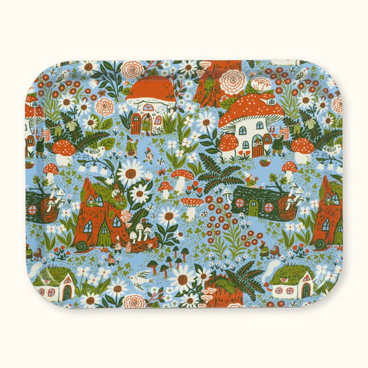Blossom Village Birchwood Tray