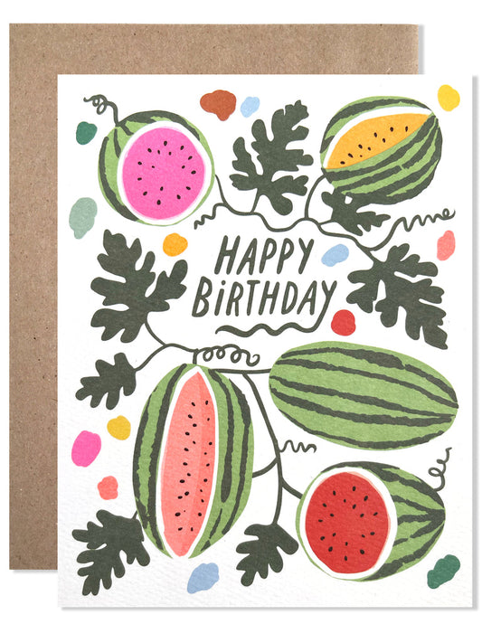 Birthday Watermelon Card