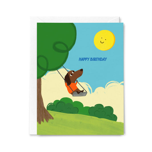Happy Birthday Stanley Swing Card