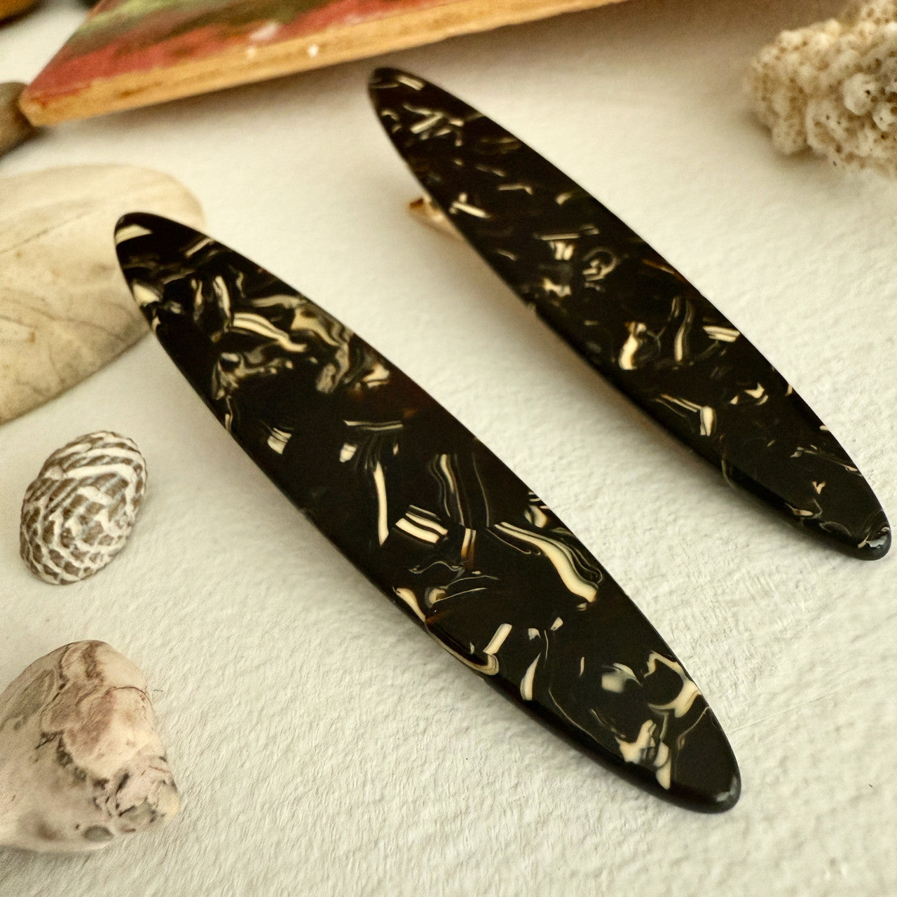 "Longboard" Duckbill Hair Clip