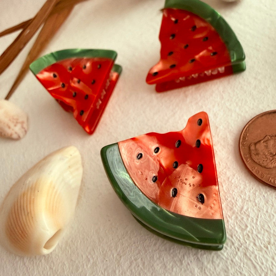 "Lanatus" Mini Watermelon Hair Claw