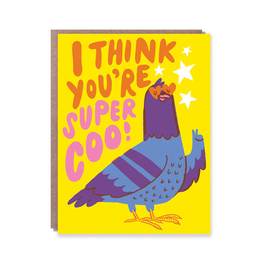 Super Coo Pigeon Card