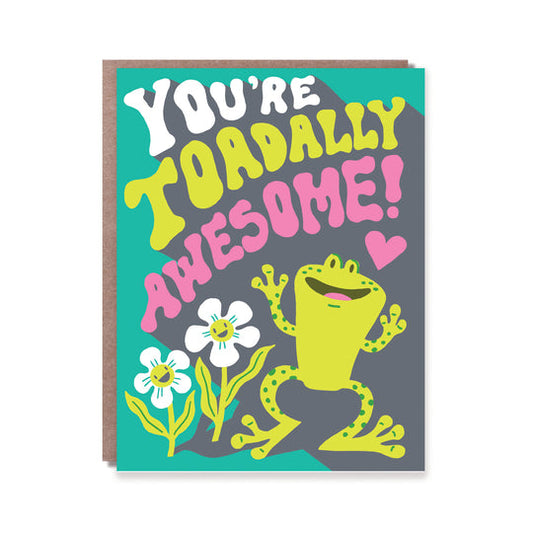 Toadally Awesome Card