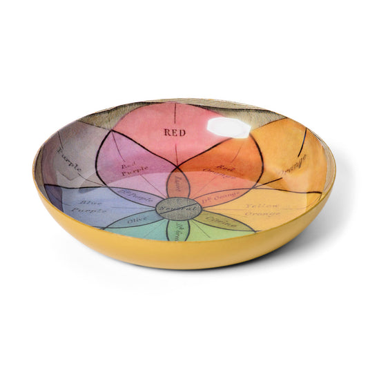 Chroma Round Enamel Tray
